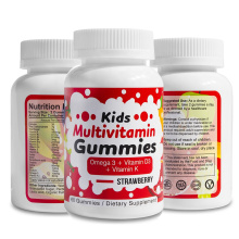 In Stock Vegan Multivitamin Gummy Bear Vitamin For kids Children with Vitamin C  D3 and Zinc Immunity